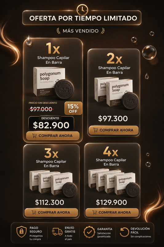 VitaHair Bar™ Shampoo En Barra X2 C-O